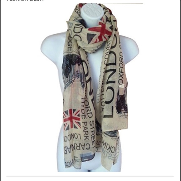 Long Scarf London scenery/ Top sell - Picture 1 of 9